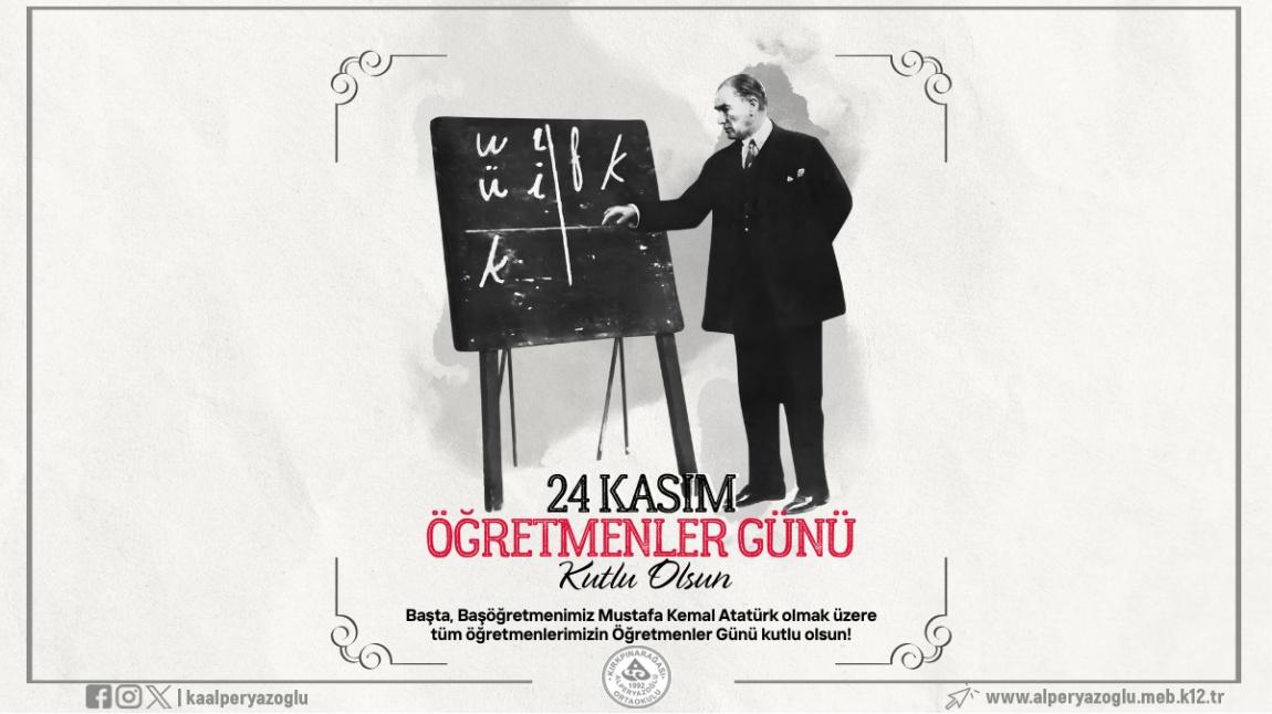 24 Kasım Öğretmenler Günü